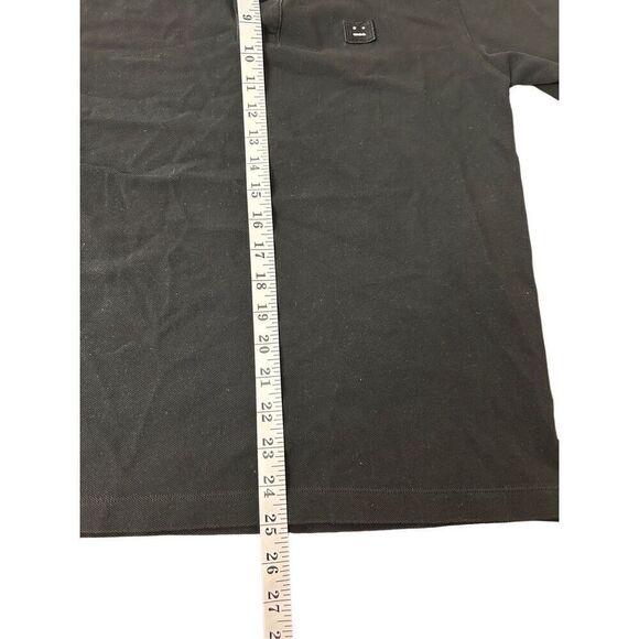 Acne Studios Falco Face PSS117 Polo Logo Tee  Size  S - Picture 5 of 6